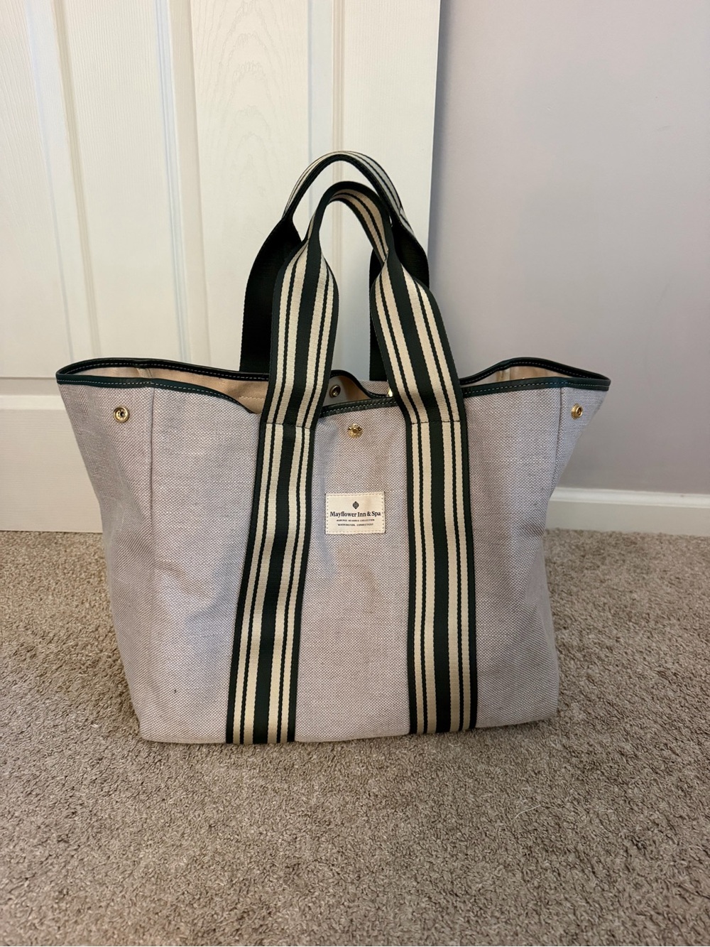 RUE de VERNEUIL Mayflower Inn & Spa tote bag